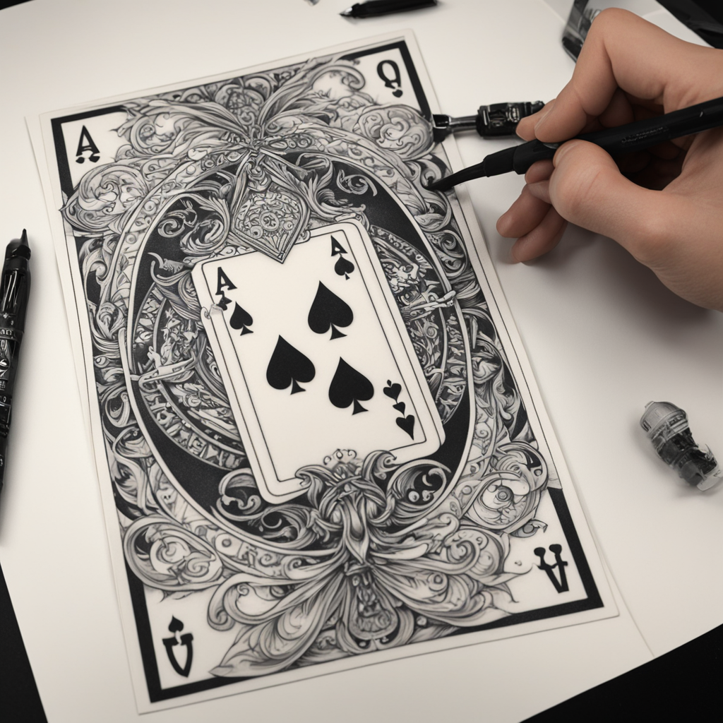 Ace & Playing Card Tattoo Designs design 26, tattoo inspiration