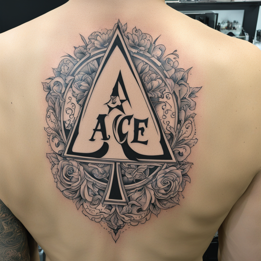 Ace & Playing Card Tattoo Designs design 6, tattoo inspiration