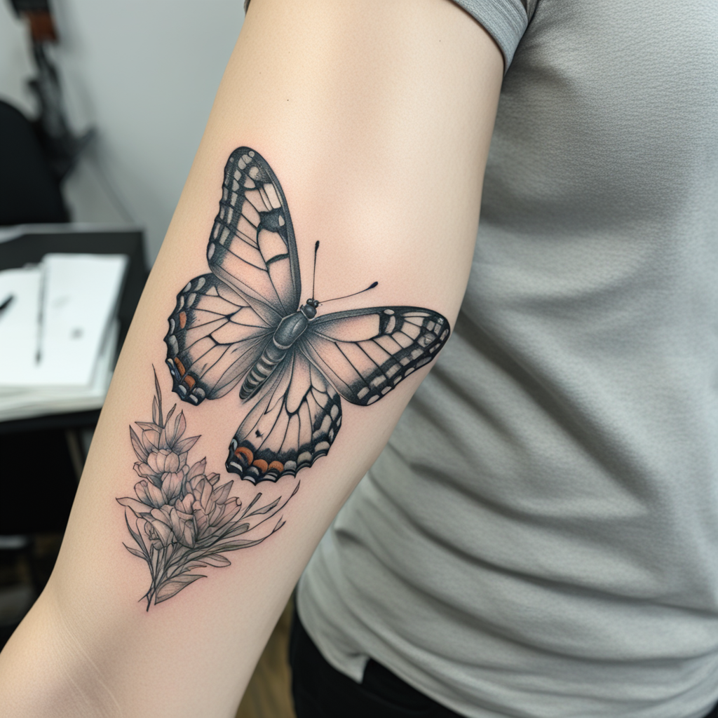 Butterfly Tattoo Designs design 3, tattoo inspiration