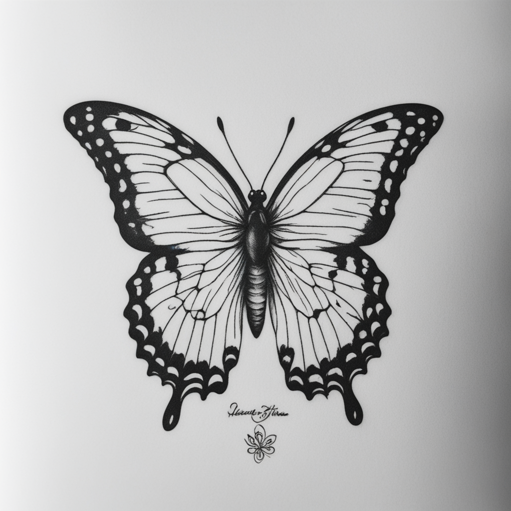 Butterfly Tattoo Designs design 4, tattoo inspiration