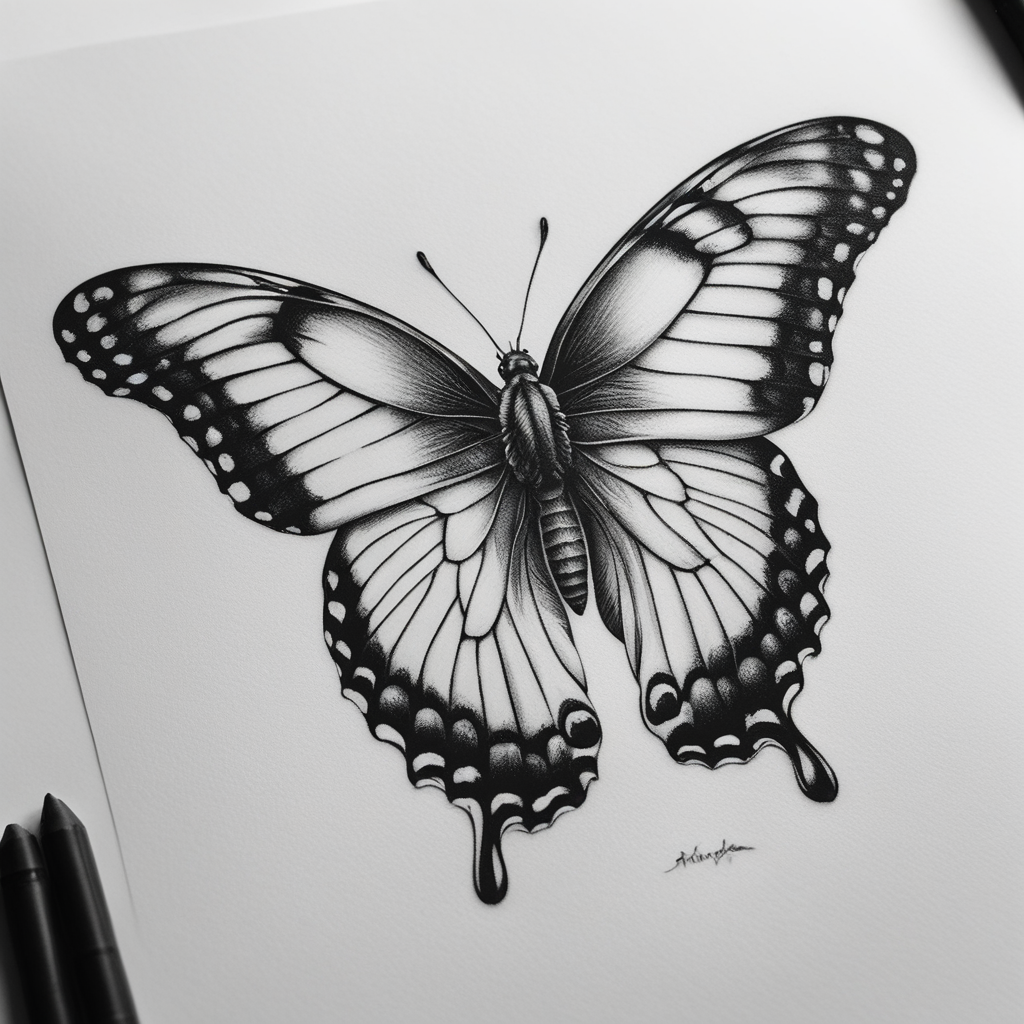 Butterfly Tattoo Designs design 34, tattoo inspiration