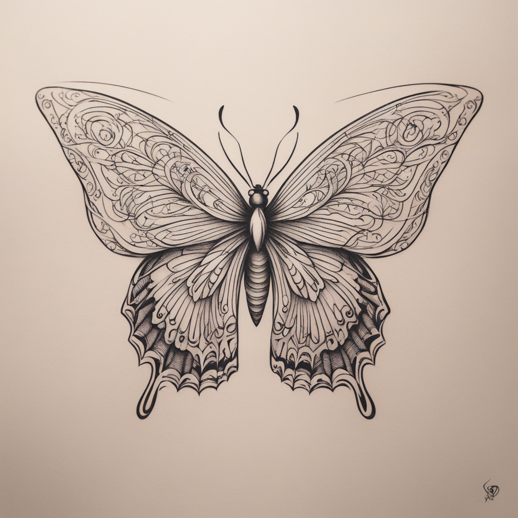 Butterfly Tattoo Designs design 6, tattoo inspiration