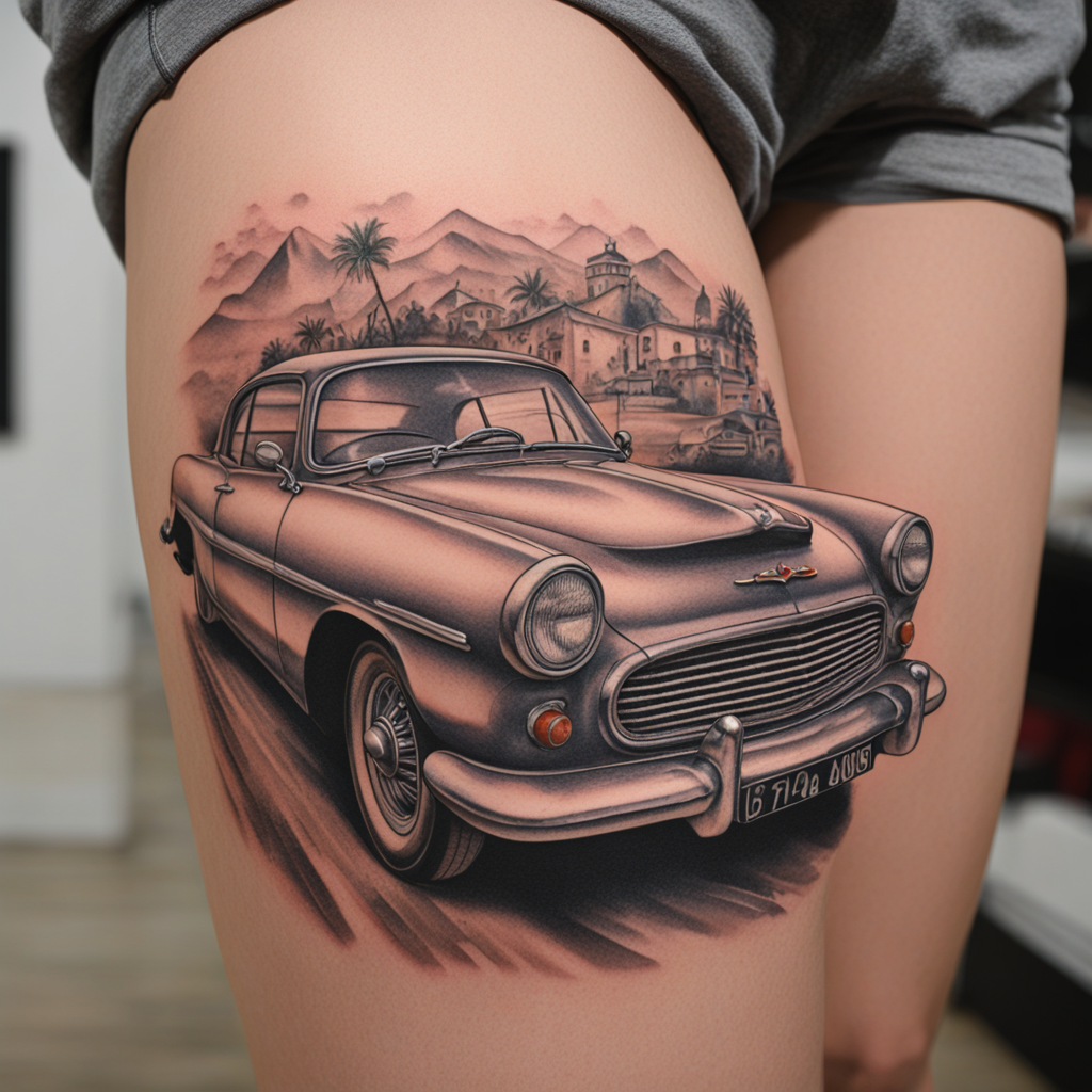 Car & Automotive Tattoo Designs design 1, tattoo inspiration