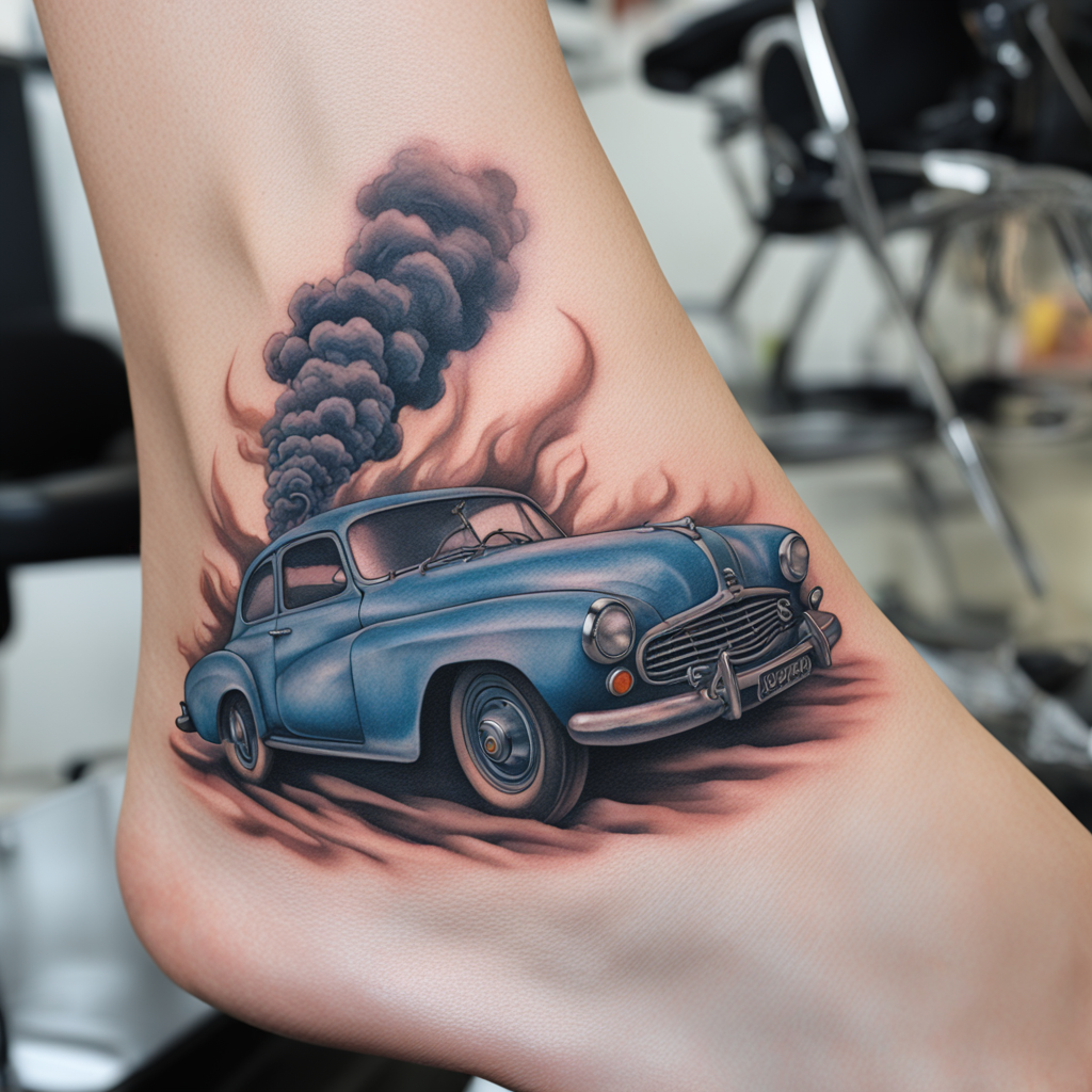 Car & Automotive Tattoo Designs design 14, tattoo inspiration