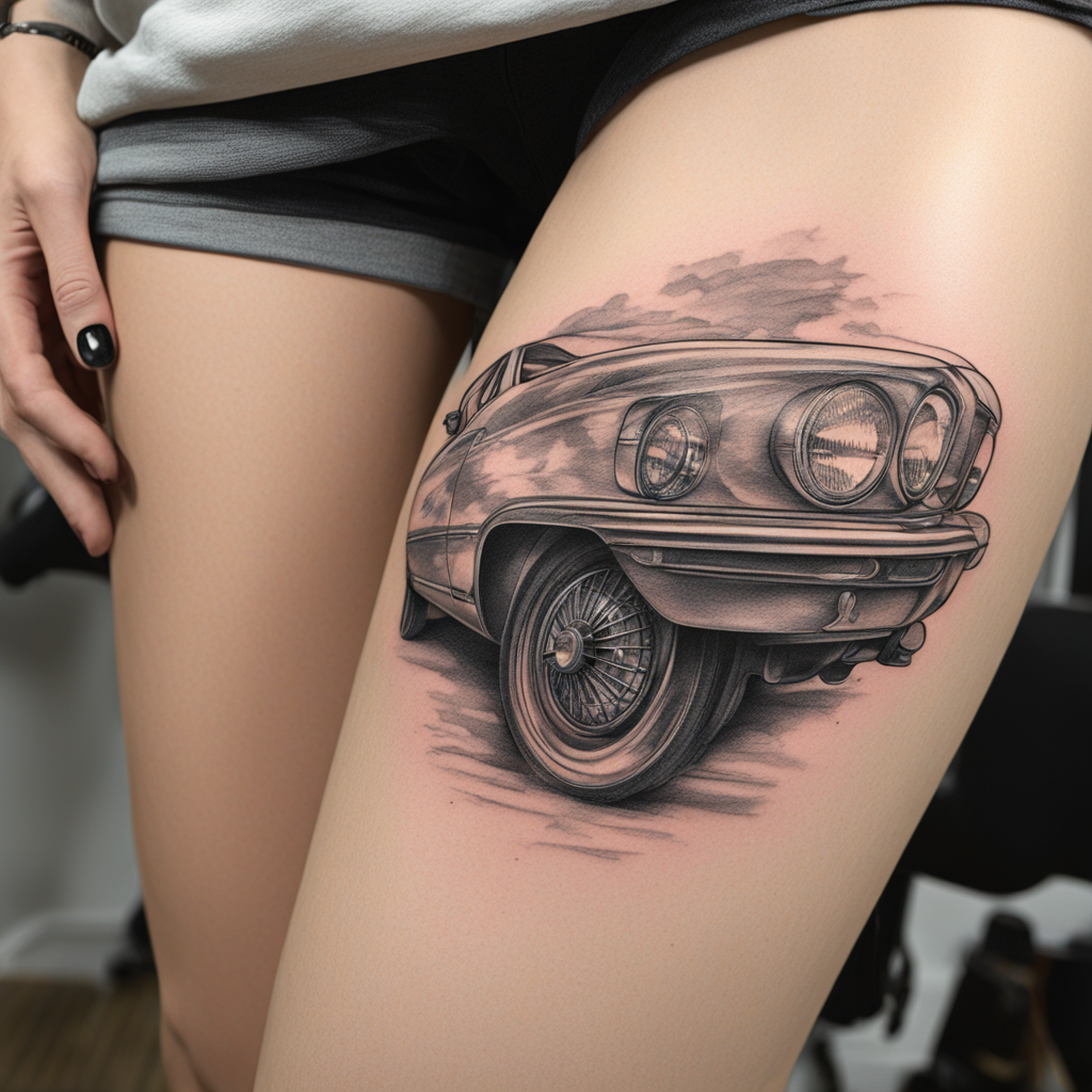 Car & Automotive Tattoo Designs design 15, tattoo inspiration