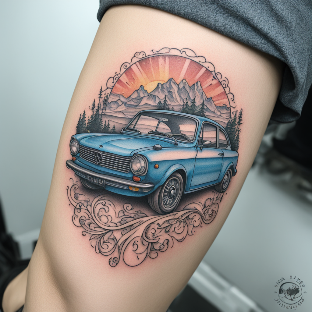 Car & Automotive Tattoo Designs design 43, tattoo inspiration