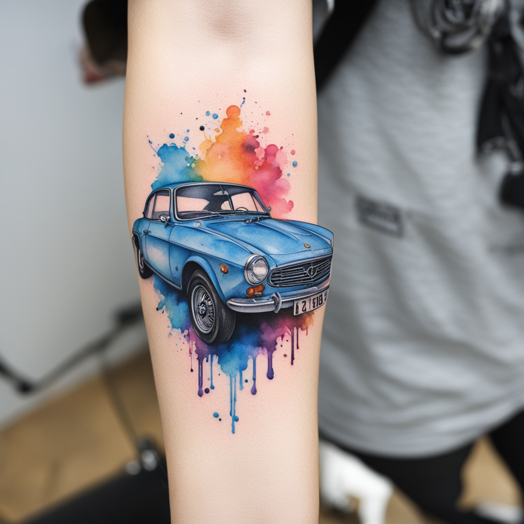 Car Profile, Car & Automotive Tattoo Designs tattoo design, tattoo inspiration