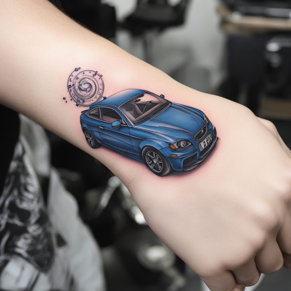Car Maintaining Smooth Momentum, Car & Automotive Tattoo Designs tattoo design, tattoo inspiration