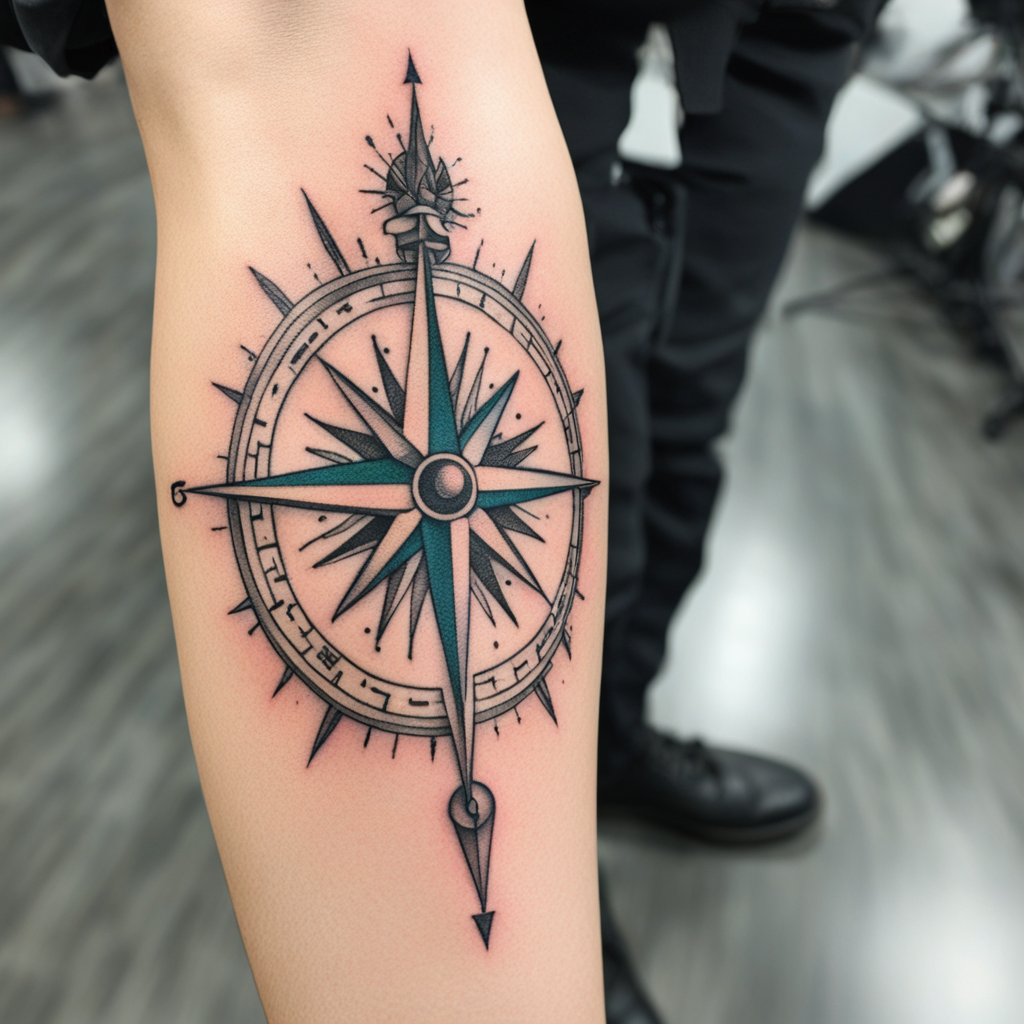 Compass Tattoo Designs design 12, tattoo inspiration
