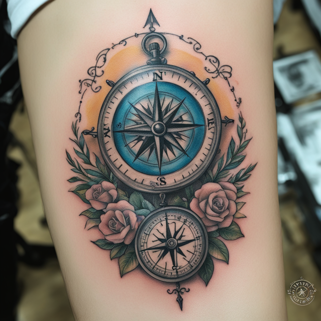 Compass Tattoo Designs design 51, tattoo inspiration