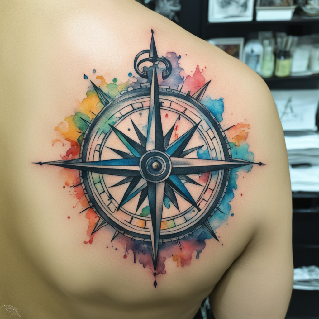 Compass Tattoo Designs design 52, tattoo inspiration
