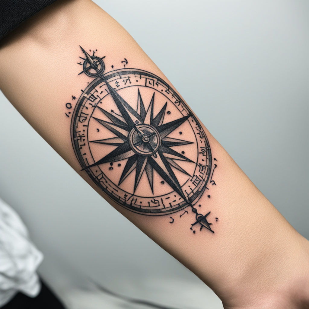 Compass Tattoo Designs design 53, tattoo inspiration