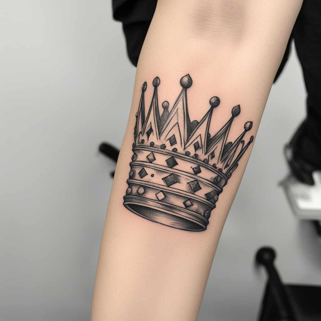 Crown Tattoo Designs design 3, tattoo inspiration