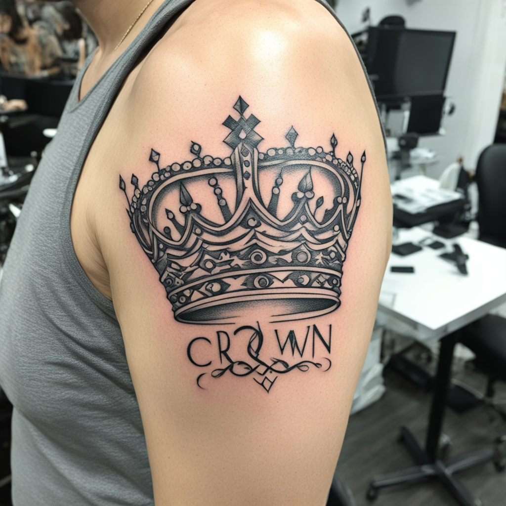 Crown Tattoo Designs design 38, tattoo inspiration