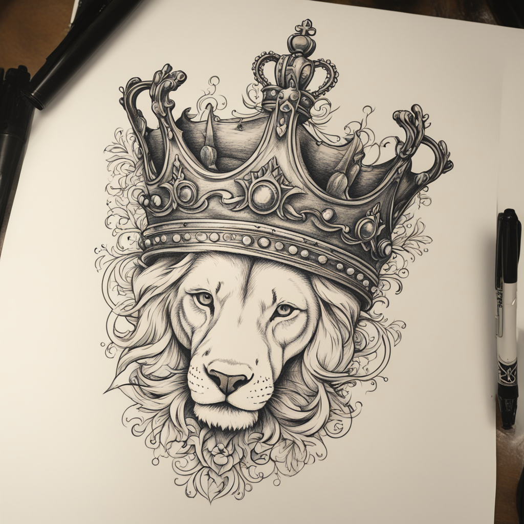 Crown Tattoo Designs design 54, tattoo inspiration