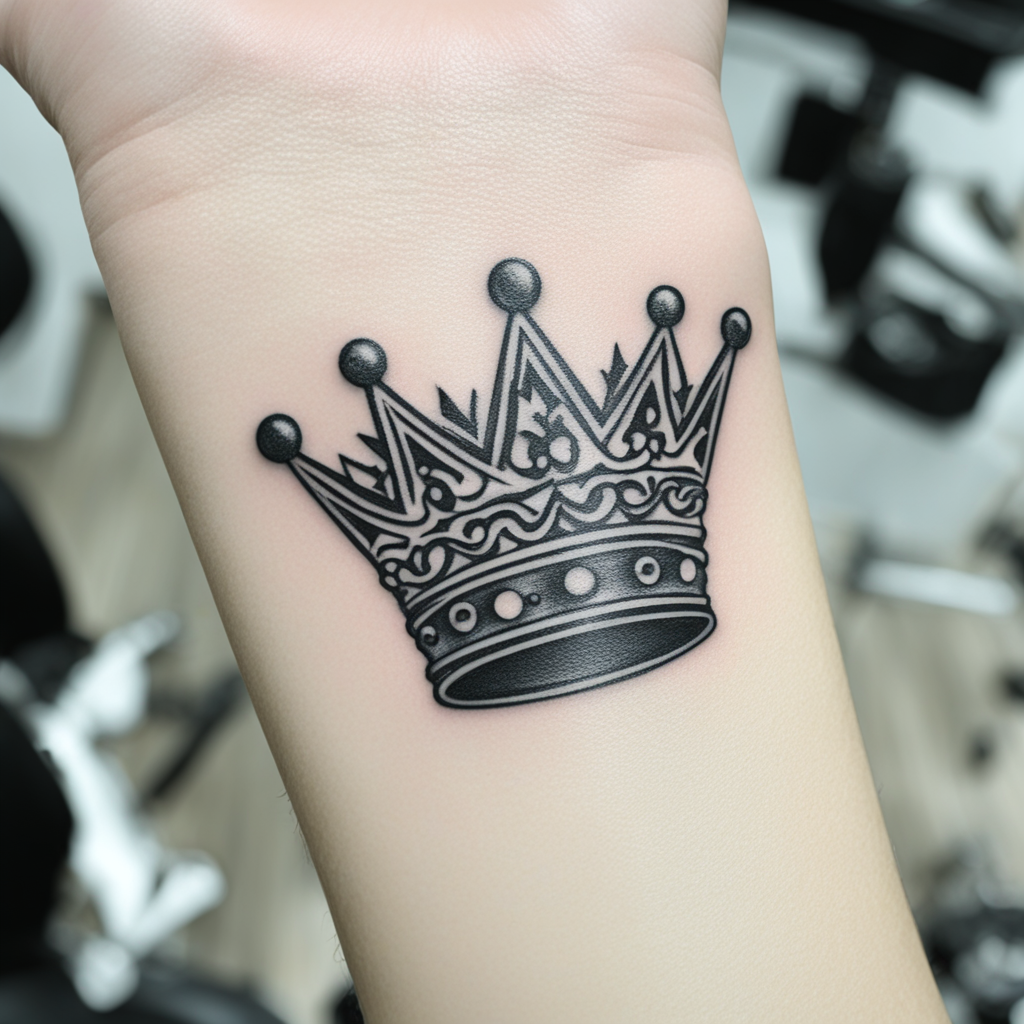 Raised Crown, Crown Tattoo Designs tattoo design, tattoo inspiration