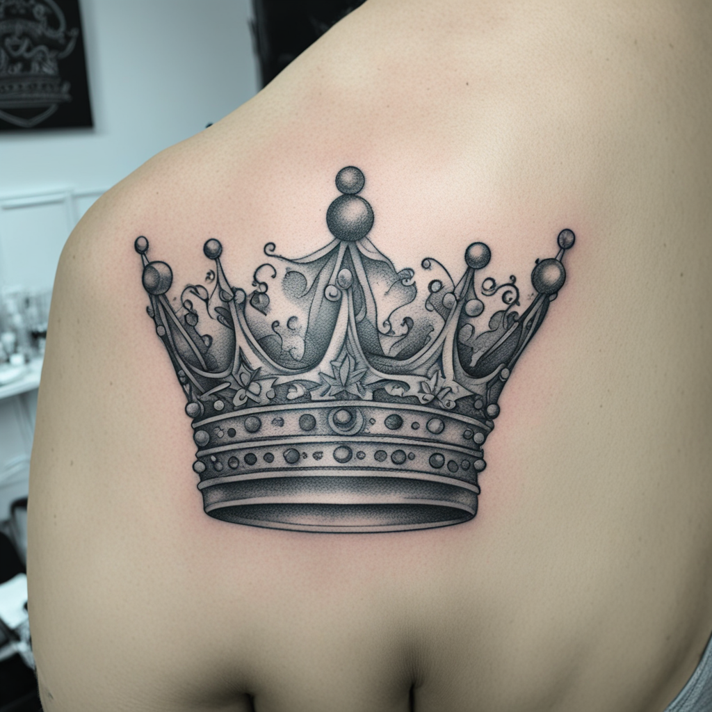 Crown Holding Visual Weight, Crown Tattoo Designs tattoo design, tattoo inspiration