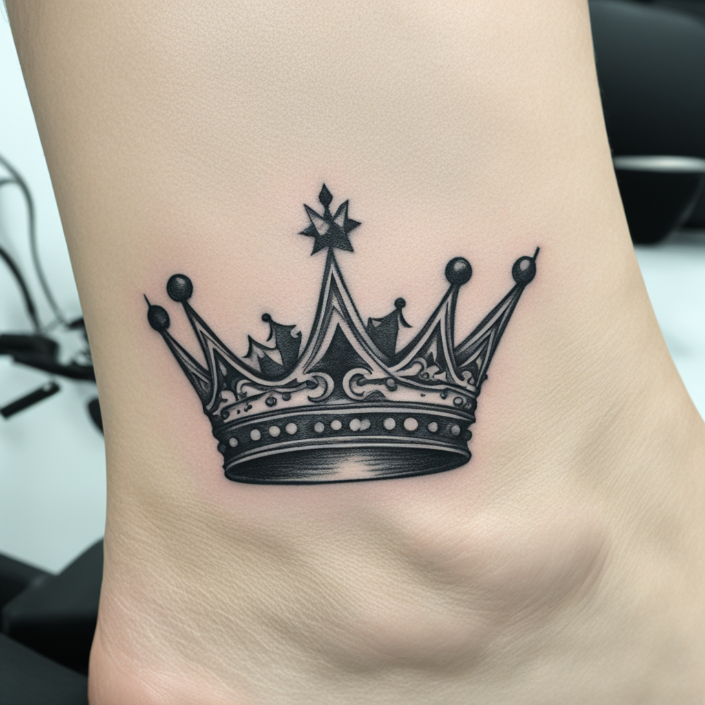 Crown Existing Without Visible Support, Crown Tattoo Designs tattoo design, tattoo inspiration