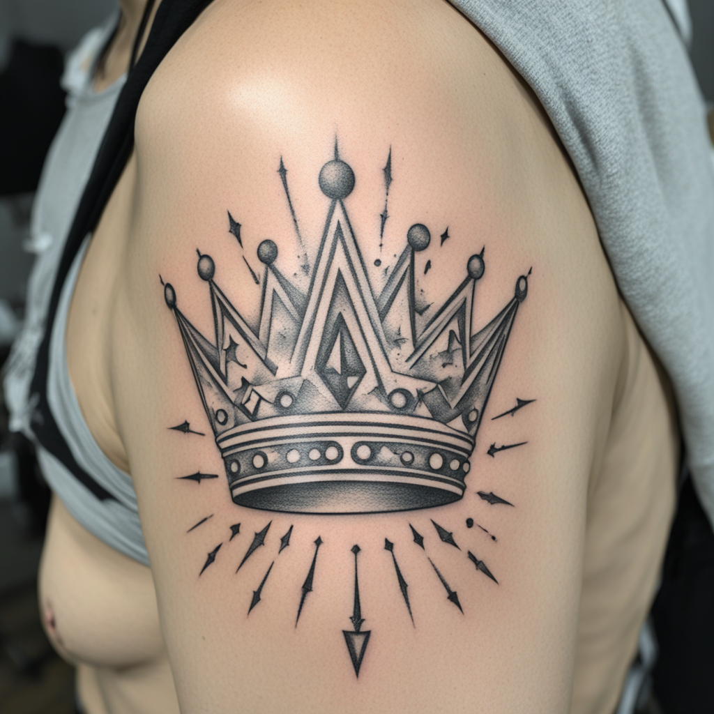 Crown Tattoo Designs design 9, tattoo inspiration