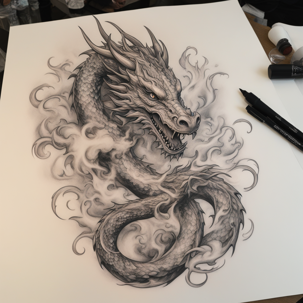 Dragon Tattoo Designs design 8, tattoo inspiration