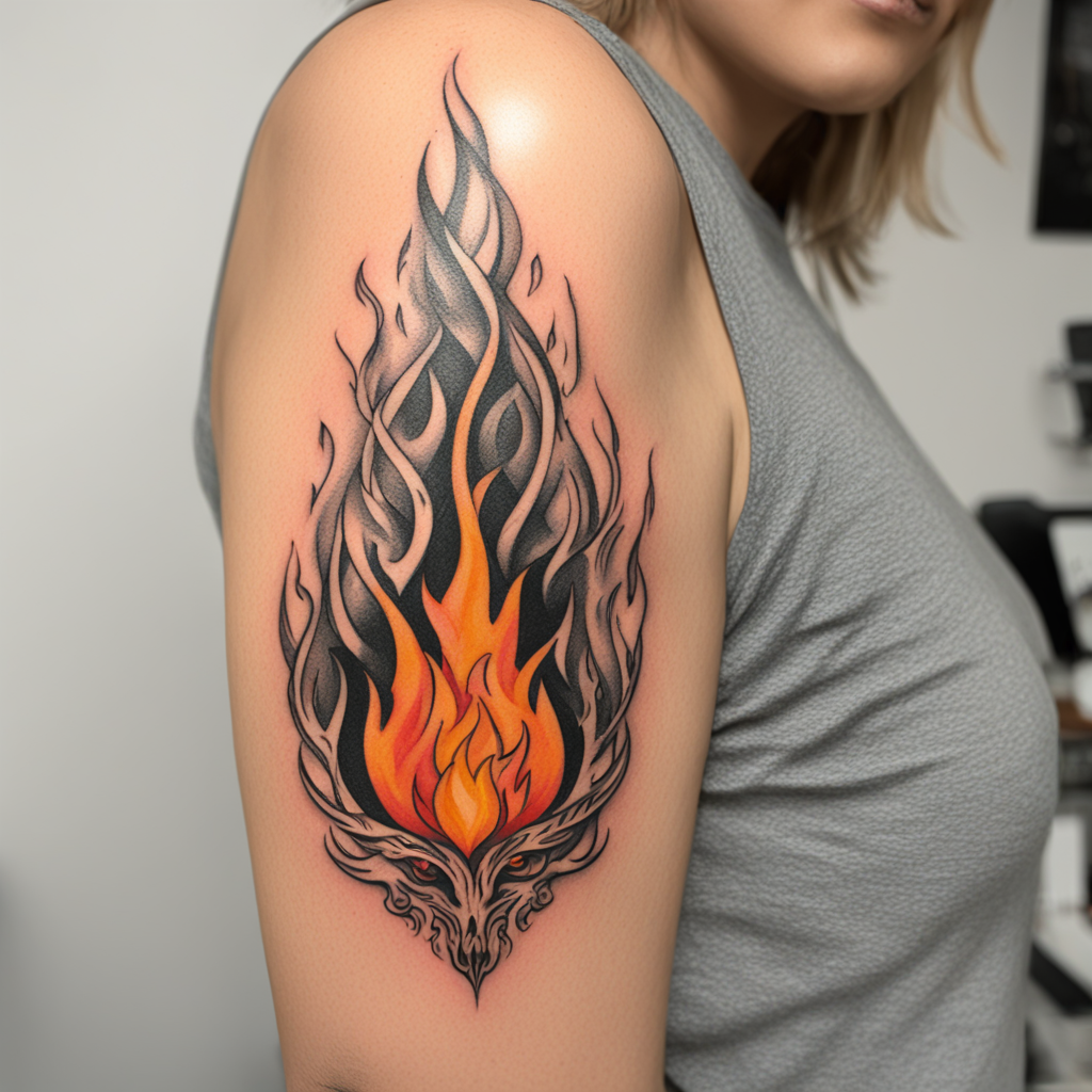Fire Tattoo Designs design 19, tattoo inspiration