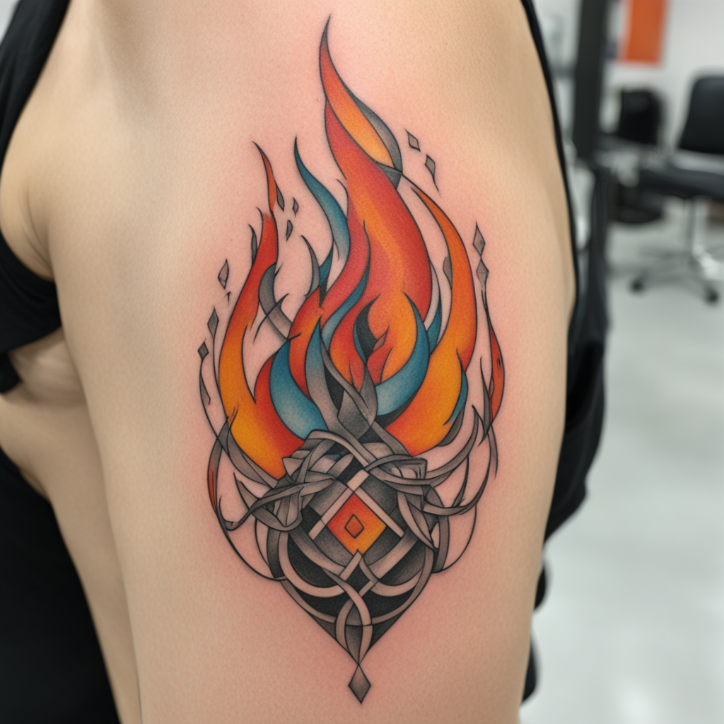 Fire Tattoo Designs design 3, tattoo inspiration