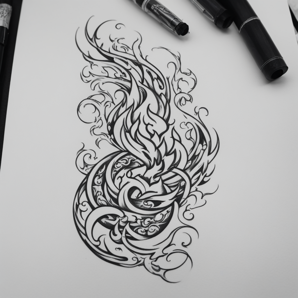 Fire Tattoo Designs design 35, tattoo inspiration