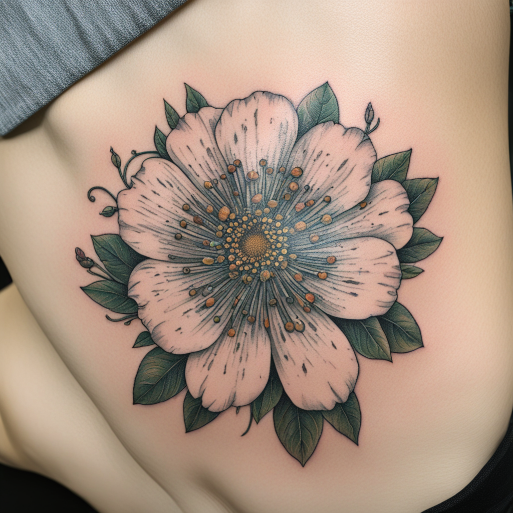 Flower Tattoo Designs design 2, tattoo inspiration