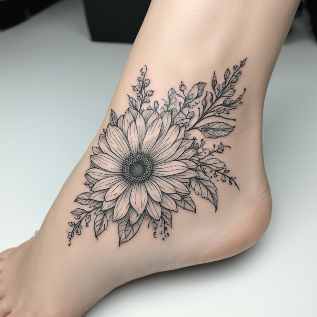 Flower Tattoo Designs design 31, tattoo inspiration