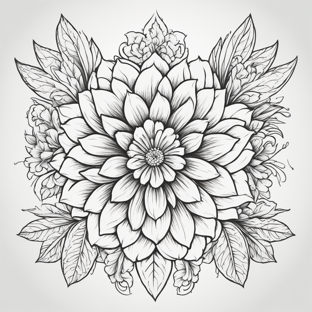 Flower Tattoo Designs design 39, tattoo inspiration