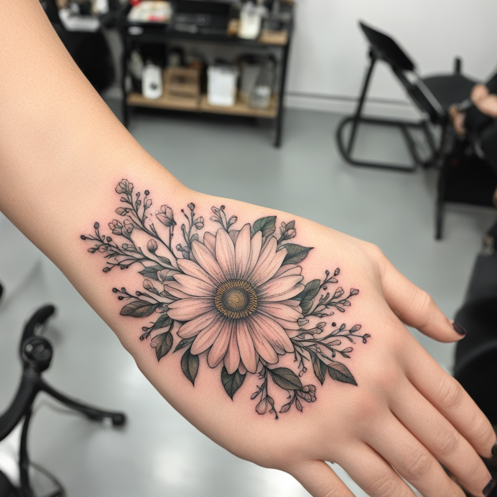 Flower Tattoo Designs design 41, tattoo inspiration