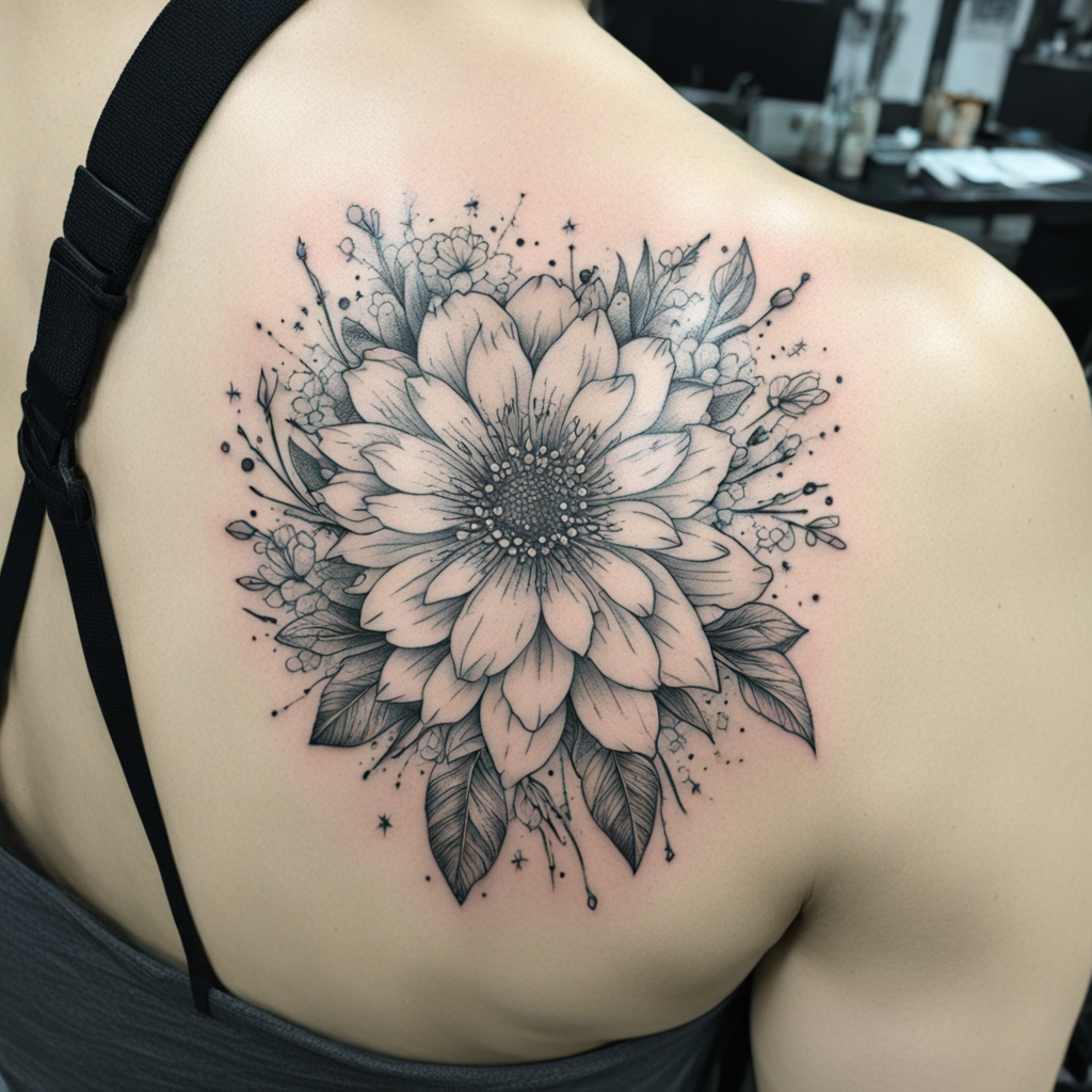 Flower Tattoo Designs design 43, tattoo inspiration