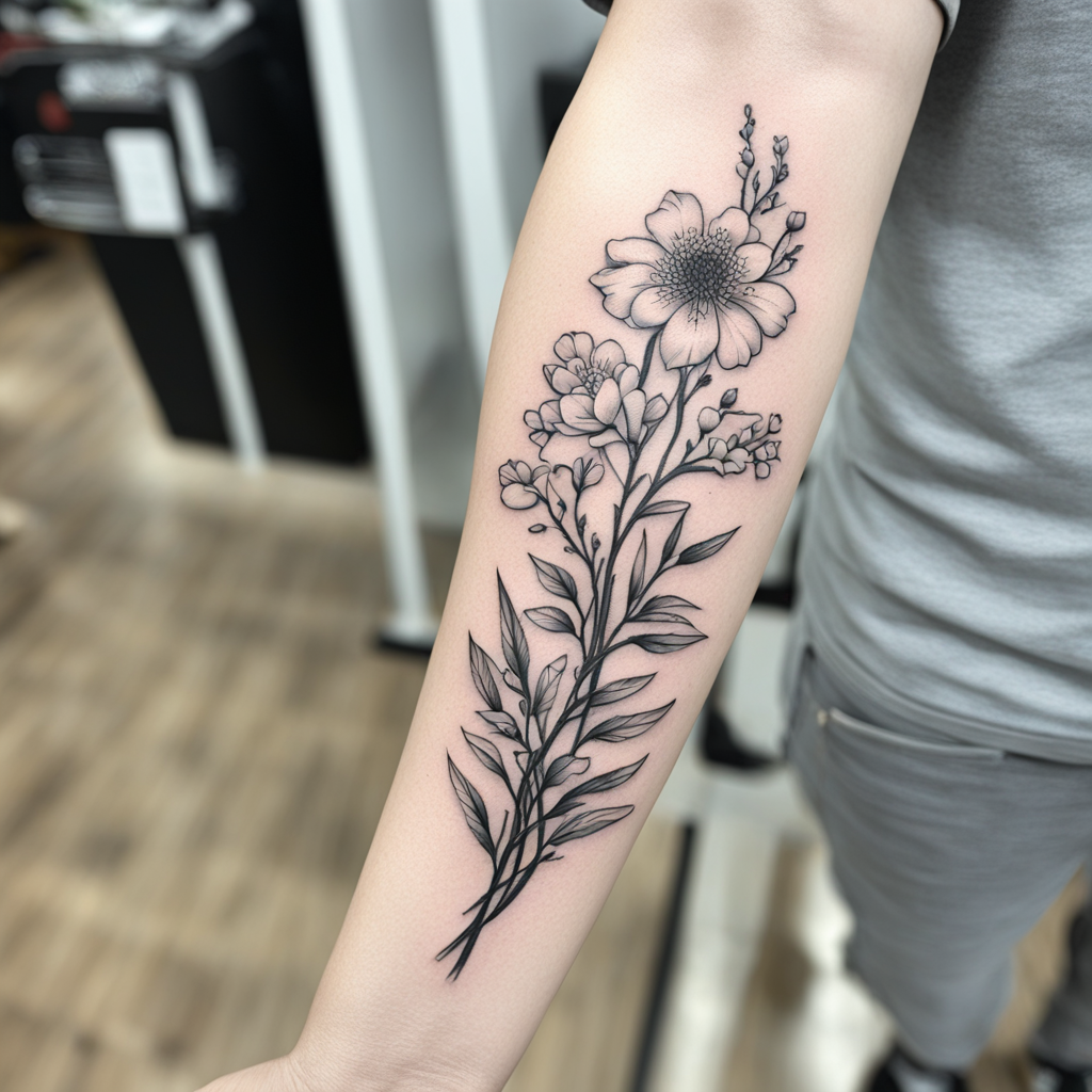 Flower Tattoo Designs design 50, tattoo inspiration