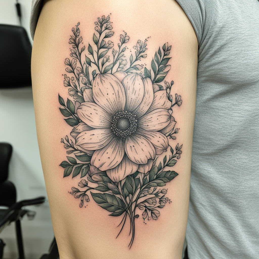 Flower Tattoo Designs design 51, tattoo inspiration