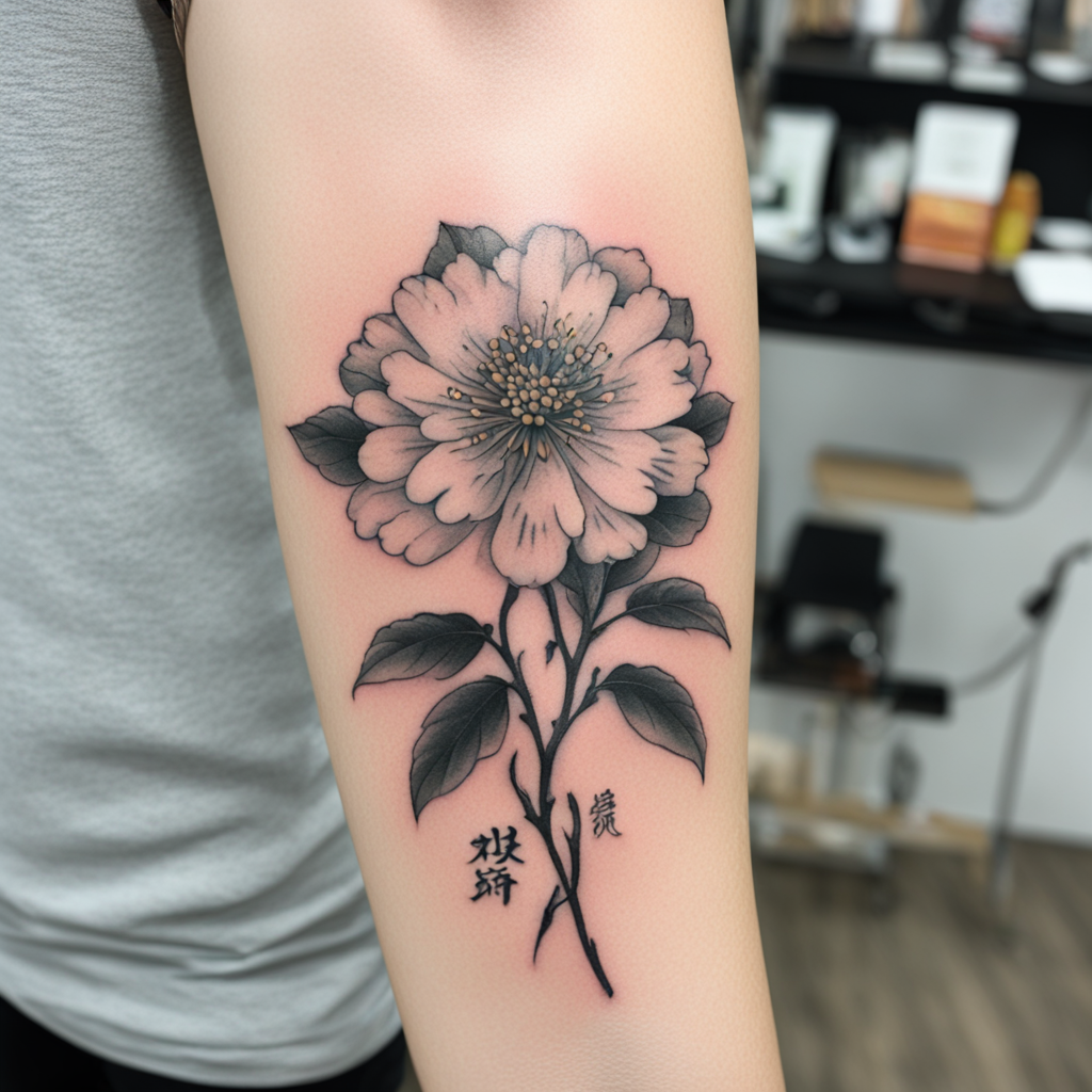 Flower Tattoo Designs design 7, tattoo inspiration