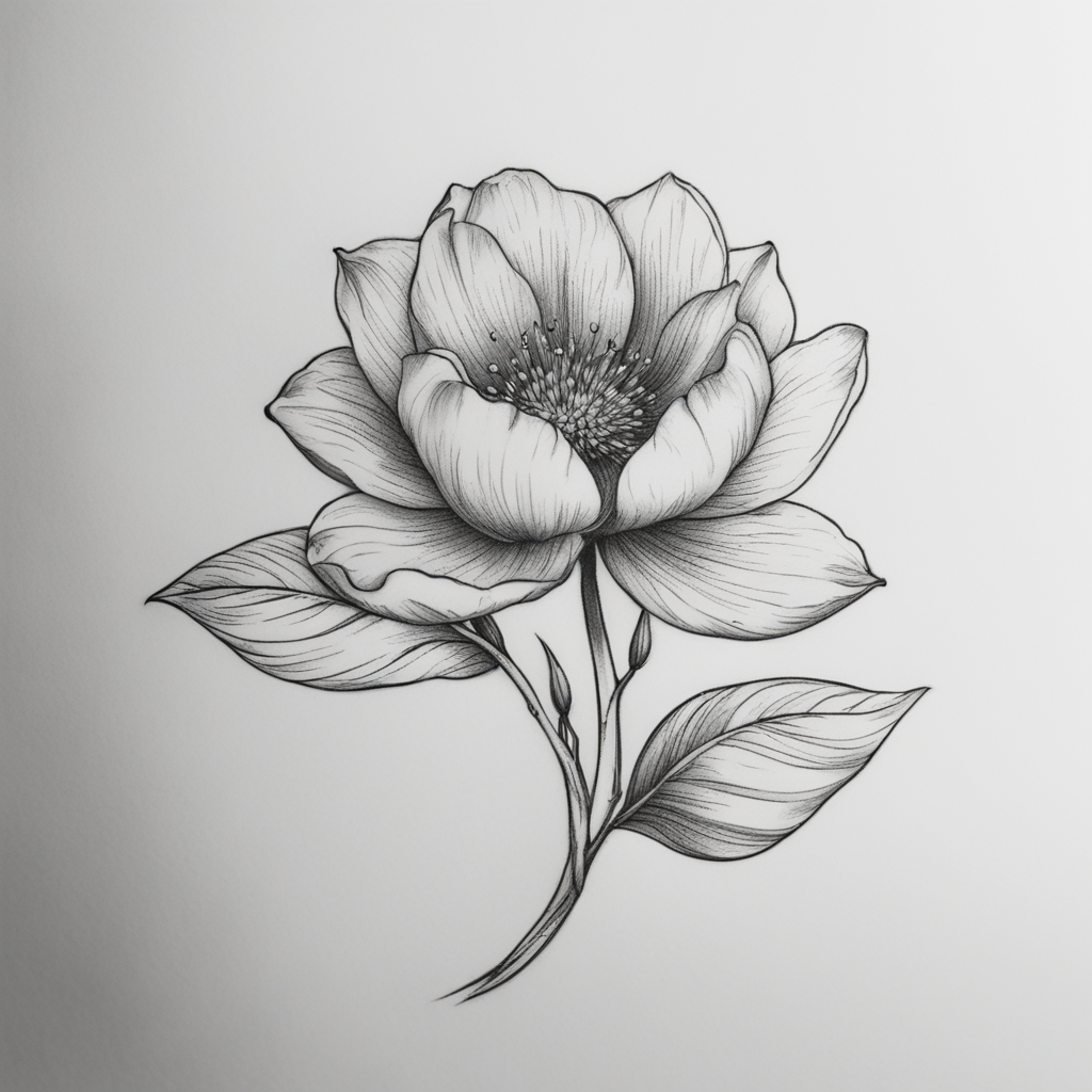 Flower Tattoo Designs design 10, tattoo inspiration