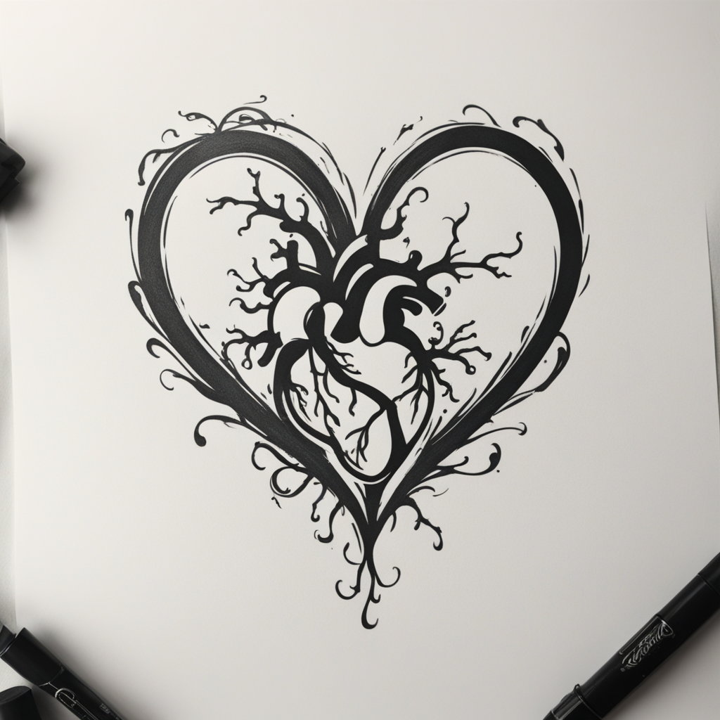Heart Tattoo Designs design 13, tattoo inspiration