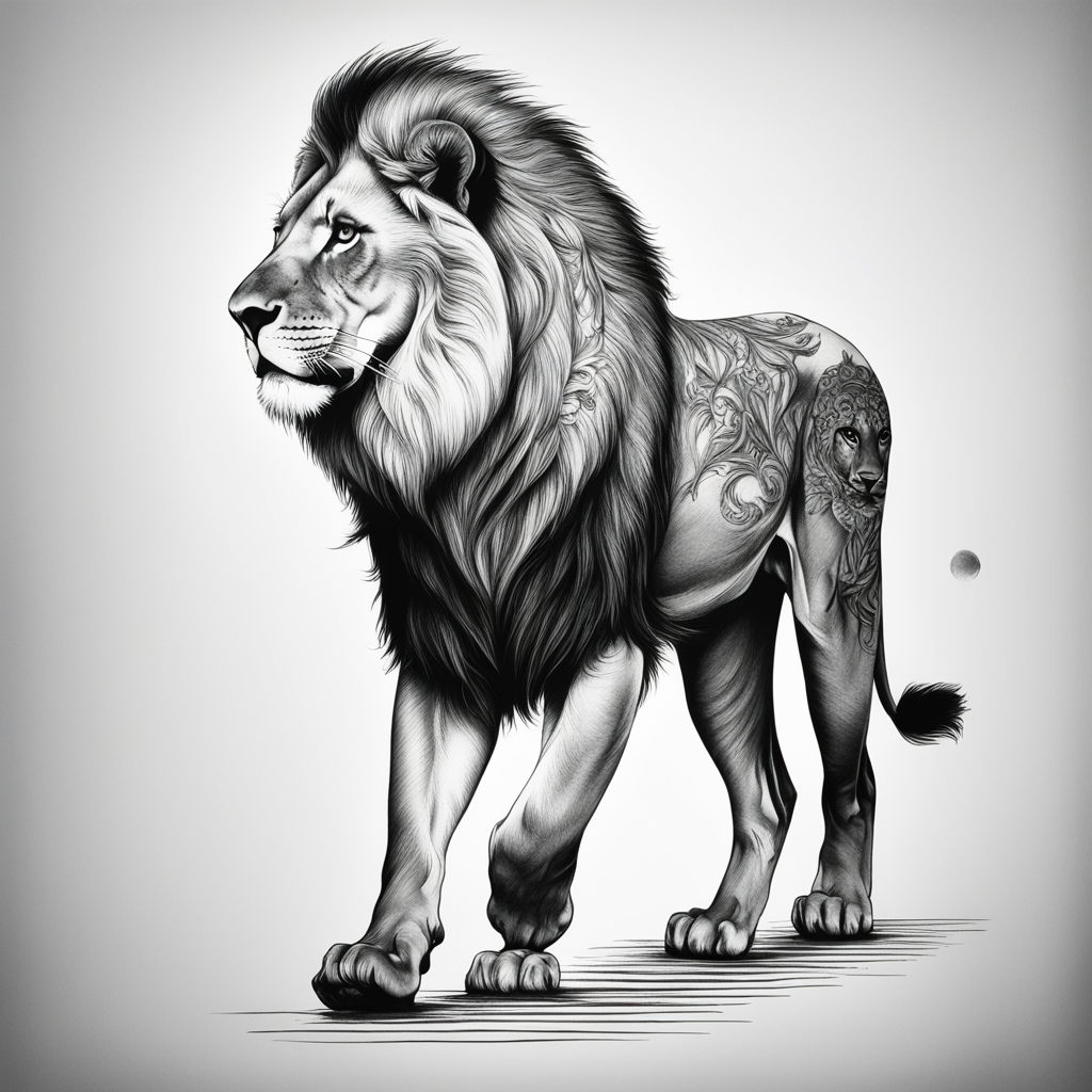 Lion Tattoo Designs design 2, tattoo inspiration