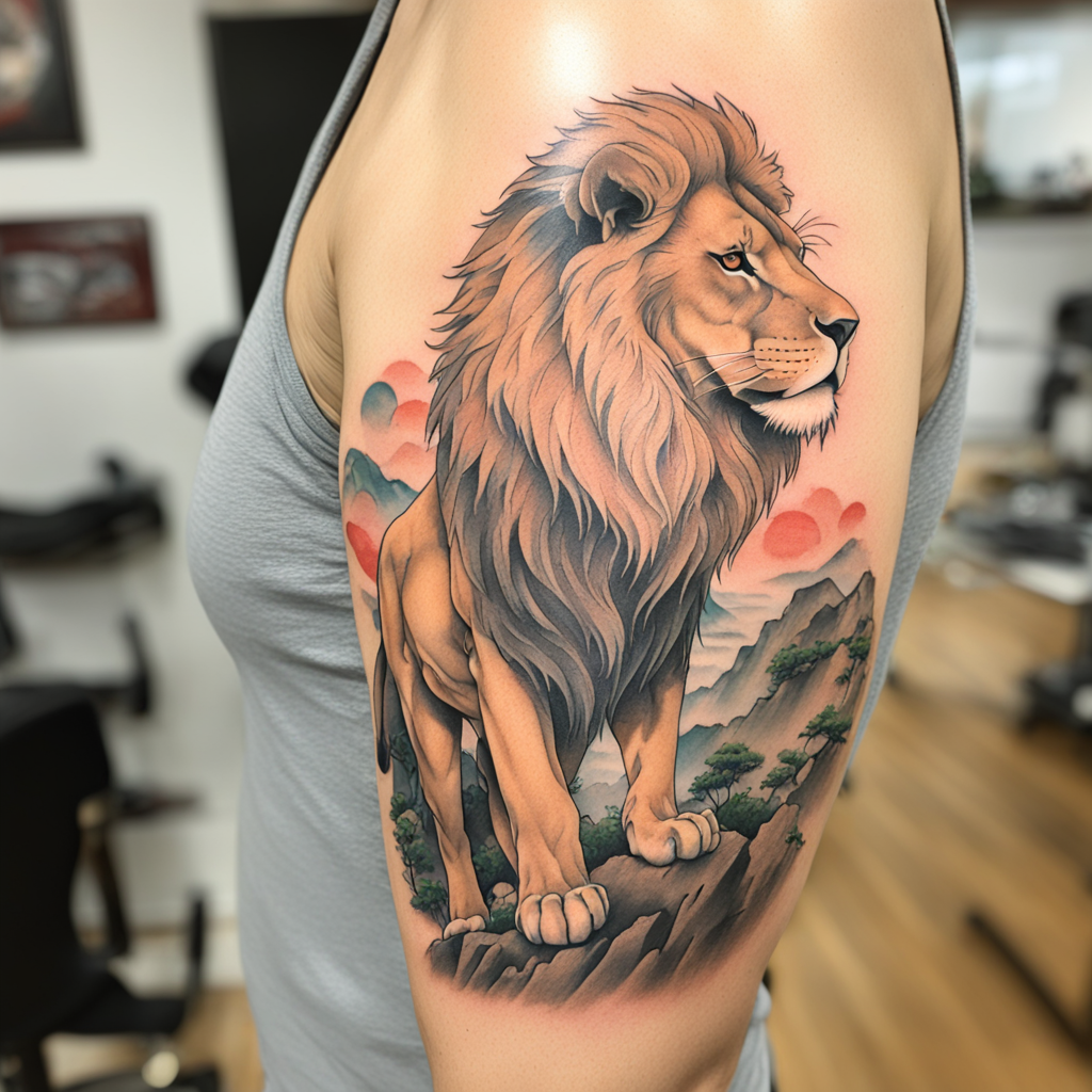 Lion Tattoo Designs design 29, tattoo inspiration