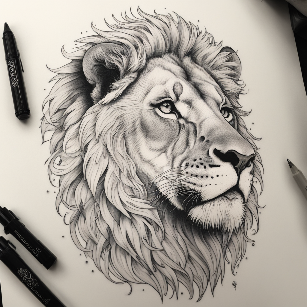 Lion Tattoo Designs design 48, tattoo inspiration