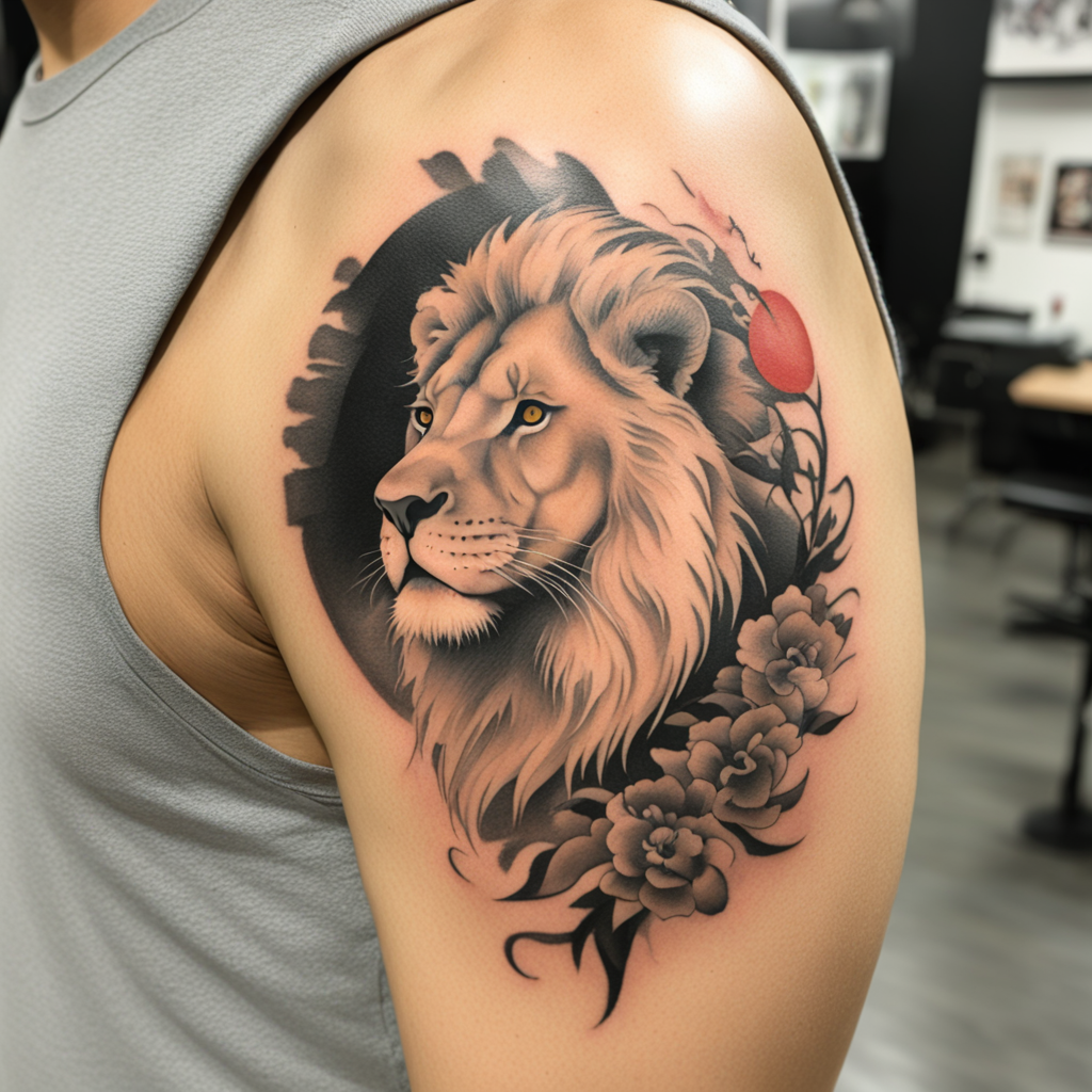 Lion Tattoo Designs design 7, tattoo inspiration