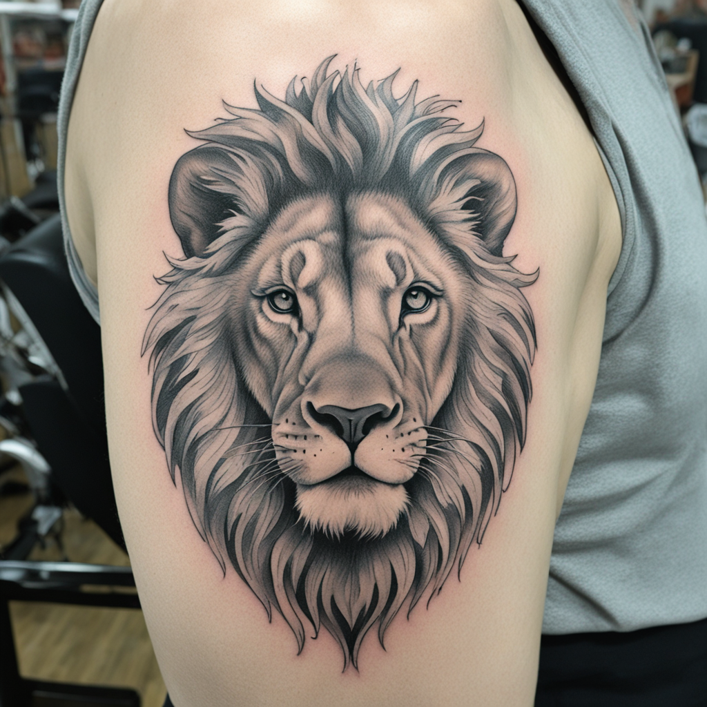 Silent Lion, Lion Tattoo Designs tattoo design, tattoo inspiration