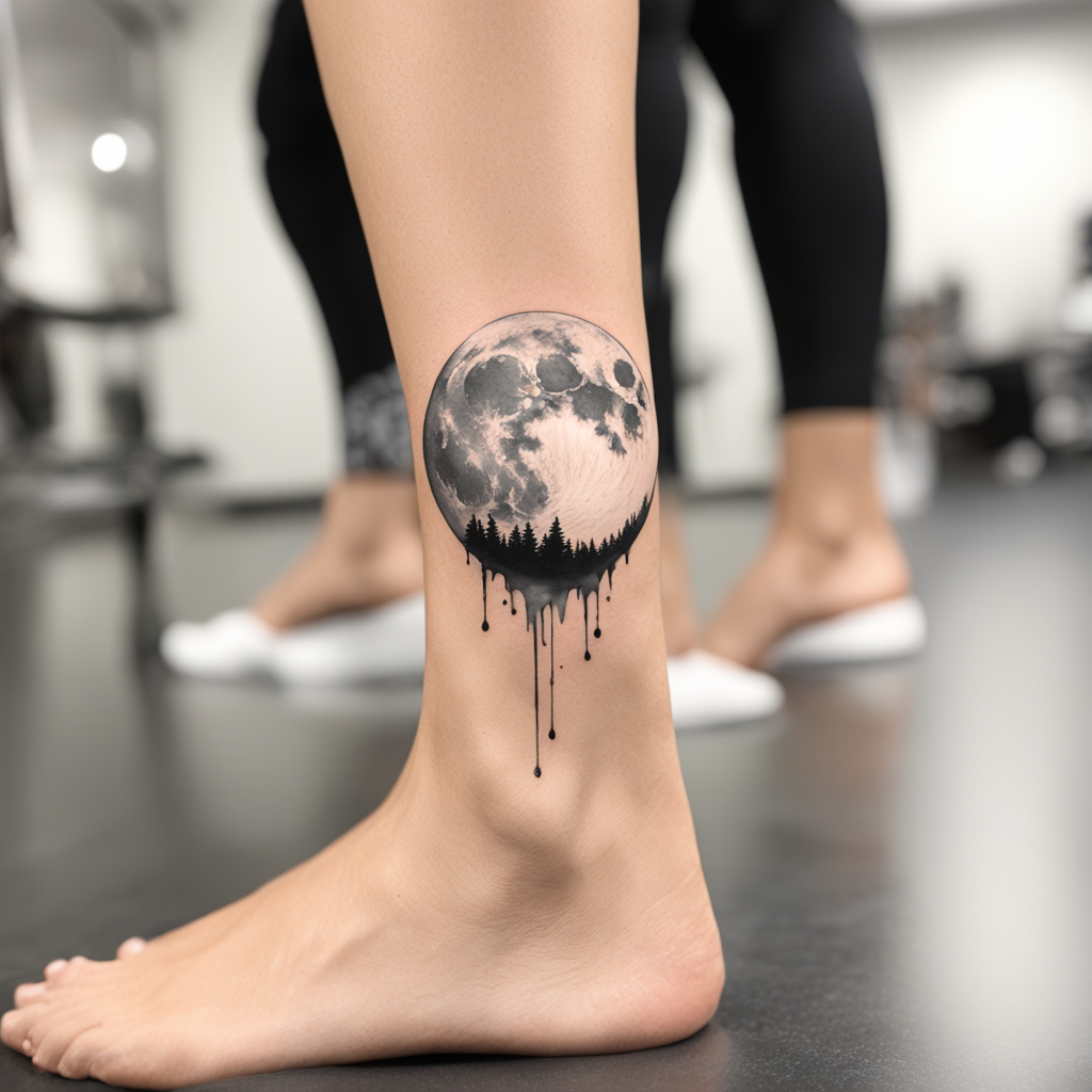 Moon Tattoo Designs design 2, tattoo inspiration