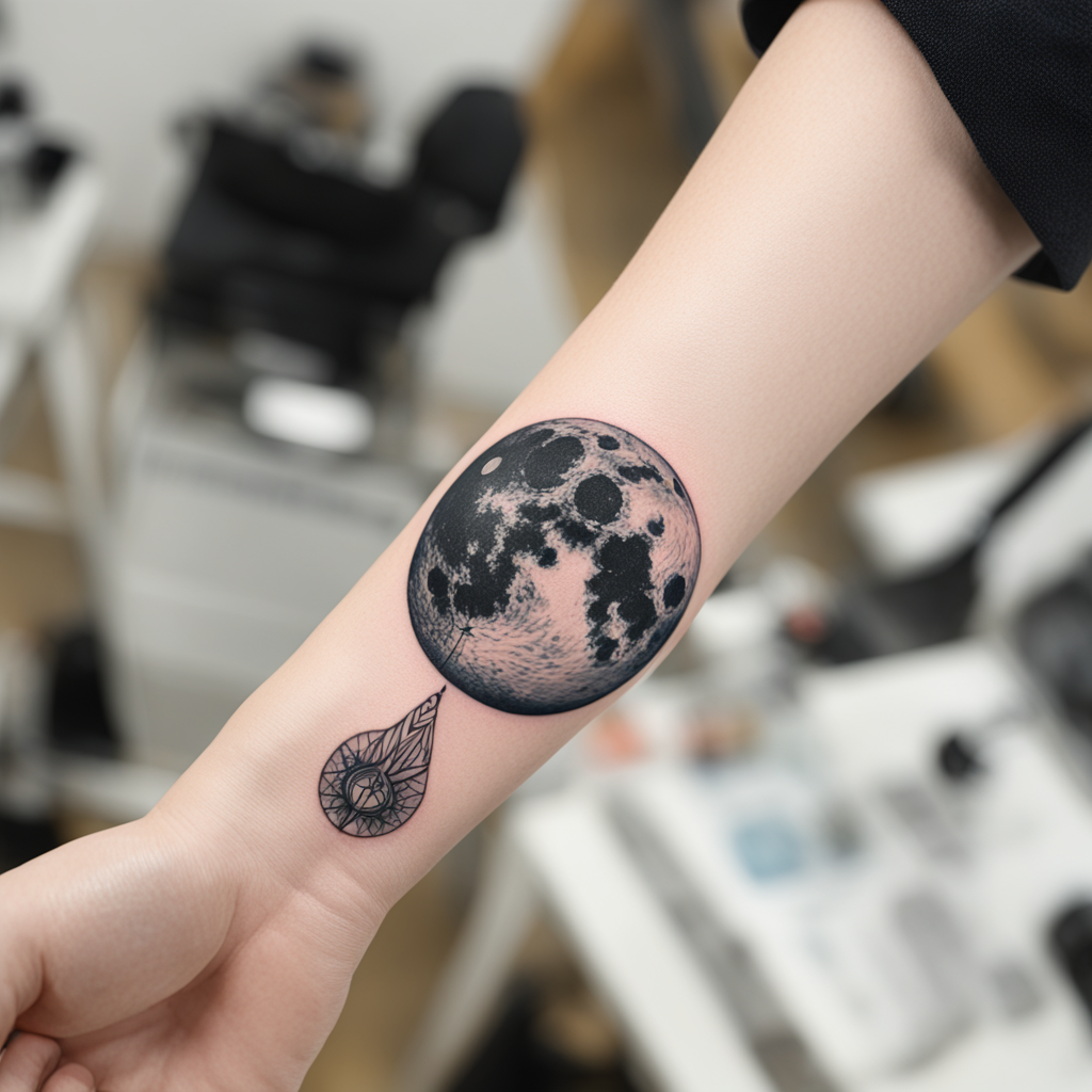 Moon Tattoo Designs design 12, tattoo inspiration