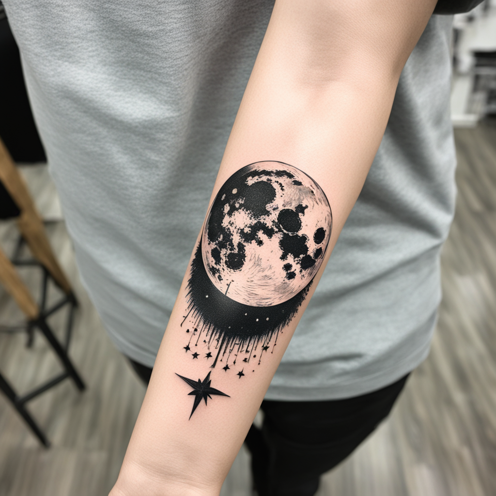 Moon Tattoo Designs design 51, tattoo inspiration