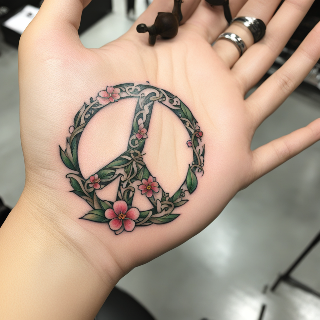 Peace Form, Peace Symbol Tattoo Designs tattoo design, tattoo inspiration