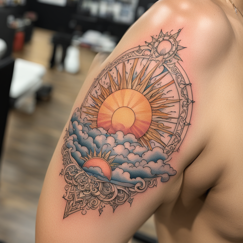 Sun Tattoo Designs design 15, tattoo inspiration