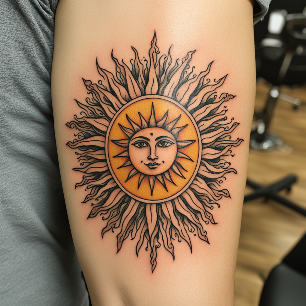 Sun Tattoo Designs design 40, tattoo inspiration