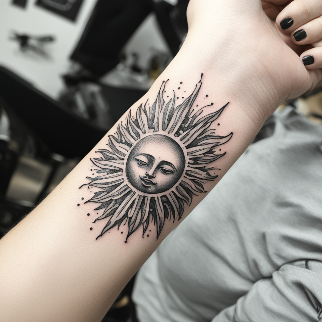 Sun Tattoo Designs design 42, tattoo inspiration