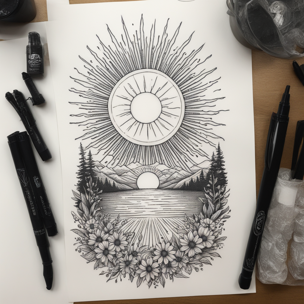 Sun Tattoo Designs design 9, tattoo inspiration
